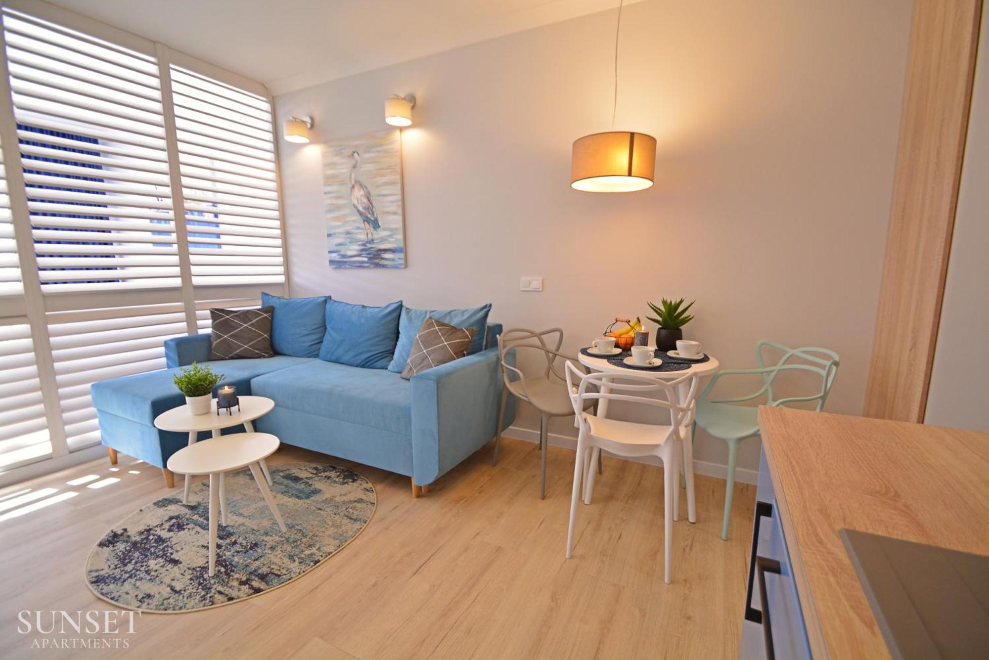 Sunset Apartments - Kormoran - Plaza 300M Świnoujście Eksteriør bilde